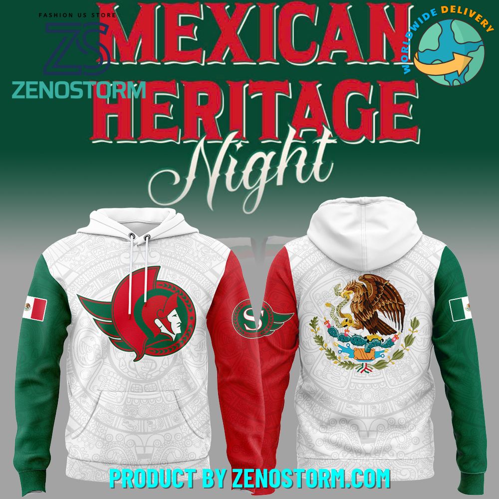 Ottawa Senators x Mexican Heritage Night 2025 Hoodie Set Ottawa Senators x Mexican Heritage Night 2025 Hoodie Set