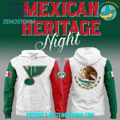 St. Louis Blues x Mexican Heritage Night 2025 Hoodie Set