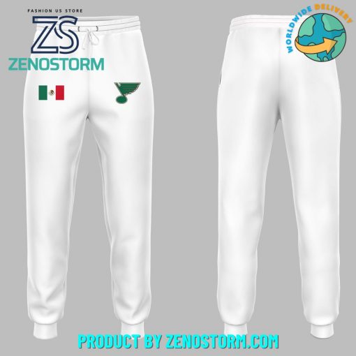 St. Louis Blues x Mexican Heritage Night 2025 Hoodie Set
