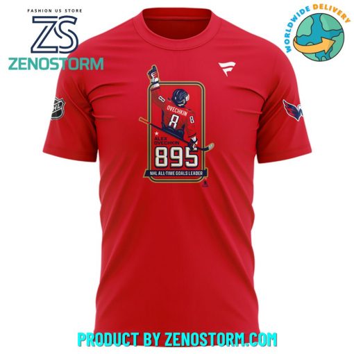 Alexander Ovechkin Washington Capitals All-Time Leading Goal Scorer Shirt