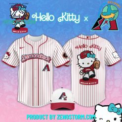 Arizona Diamondbacks MLB x Hello Kitty Night Jersey 2025