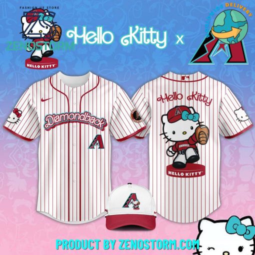 Arizona Diamondbacks MLB x Hello Kitty Night Jersey 2025