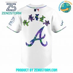 Atlanta Braves MLB x Grateful Dead Night Jersey 2025