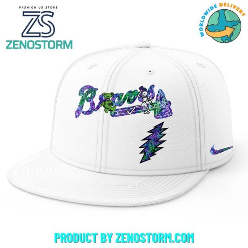 Atlanta Braves MLB x Grateful Dead Night Snapback 2025