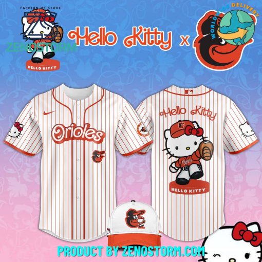 Baltimore Orioles MLB x Hello Kitty Night Jersey 2025