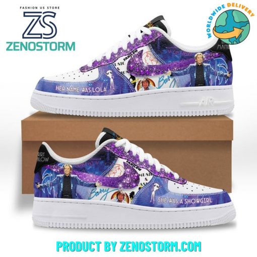 Barry Manilow She Was A Showgirl Limited Edition Nike Air Force 1