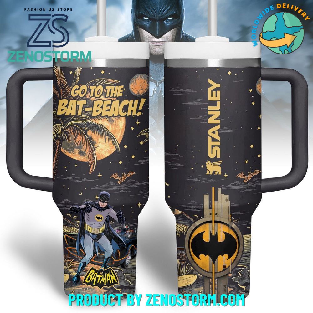 Batman 2025 Go To The Bat-Beach Stanley Tumbler Batman 2025 Go To The Bat-Beach Stanley Tumbler