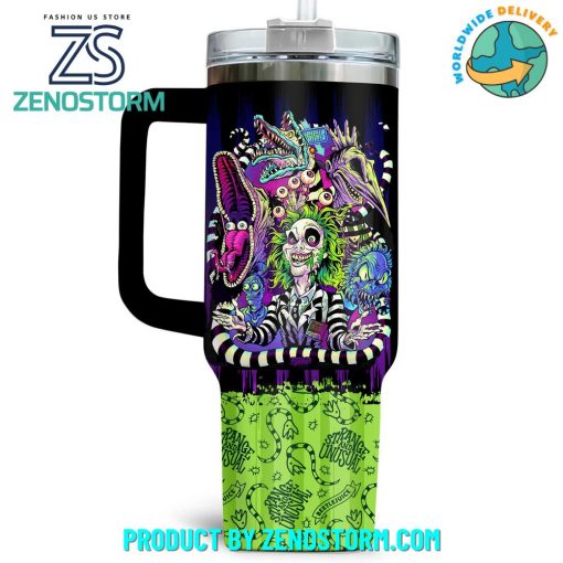 Beetlejuice Seriously Unhinged 2025 Special Stanley Tumbler