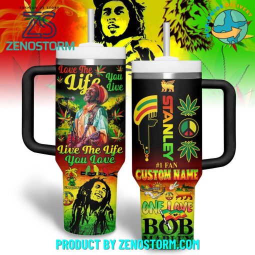 Bob Marley Live The Lift You Love 40oz Stanley Tumbler