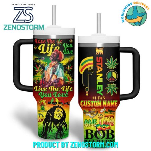 Bob Marley Live The Lift You Love 40oz Stanley Tumbler