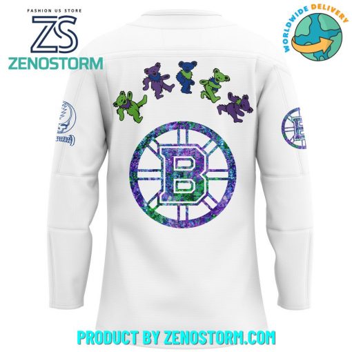 Boston Bruins NHL x Grateful Dead Night 2025 Jersey