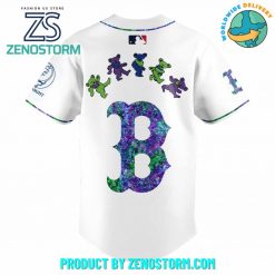Boston Red SoMLB x MLB x Grateful Dead Night Jersey 2025