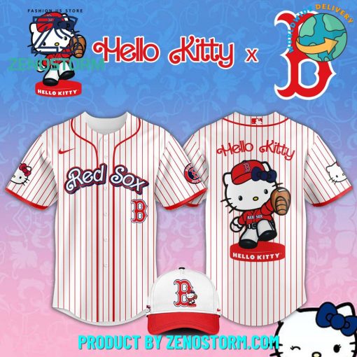 Boston Red Sox MLB x Hello Kitty Night Jersey 2025