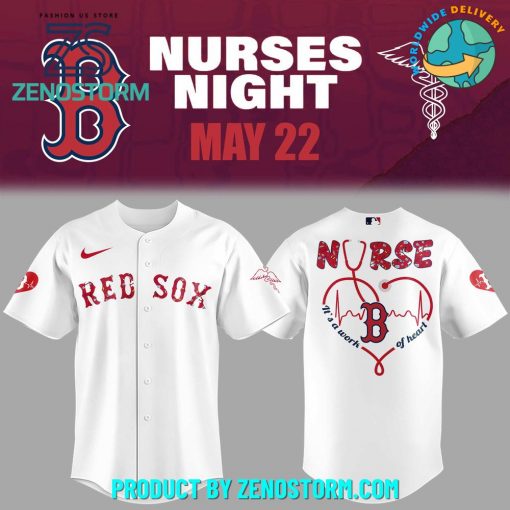 Boston Red Sox MLB x Nurses Night 2025 Jersey