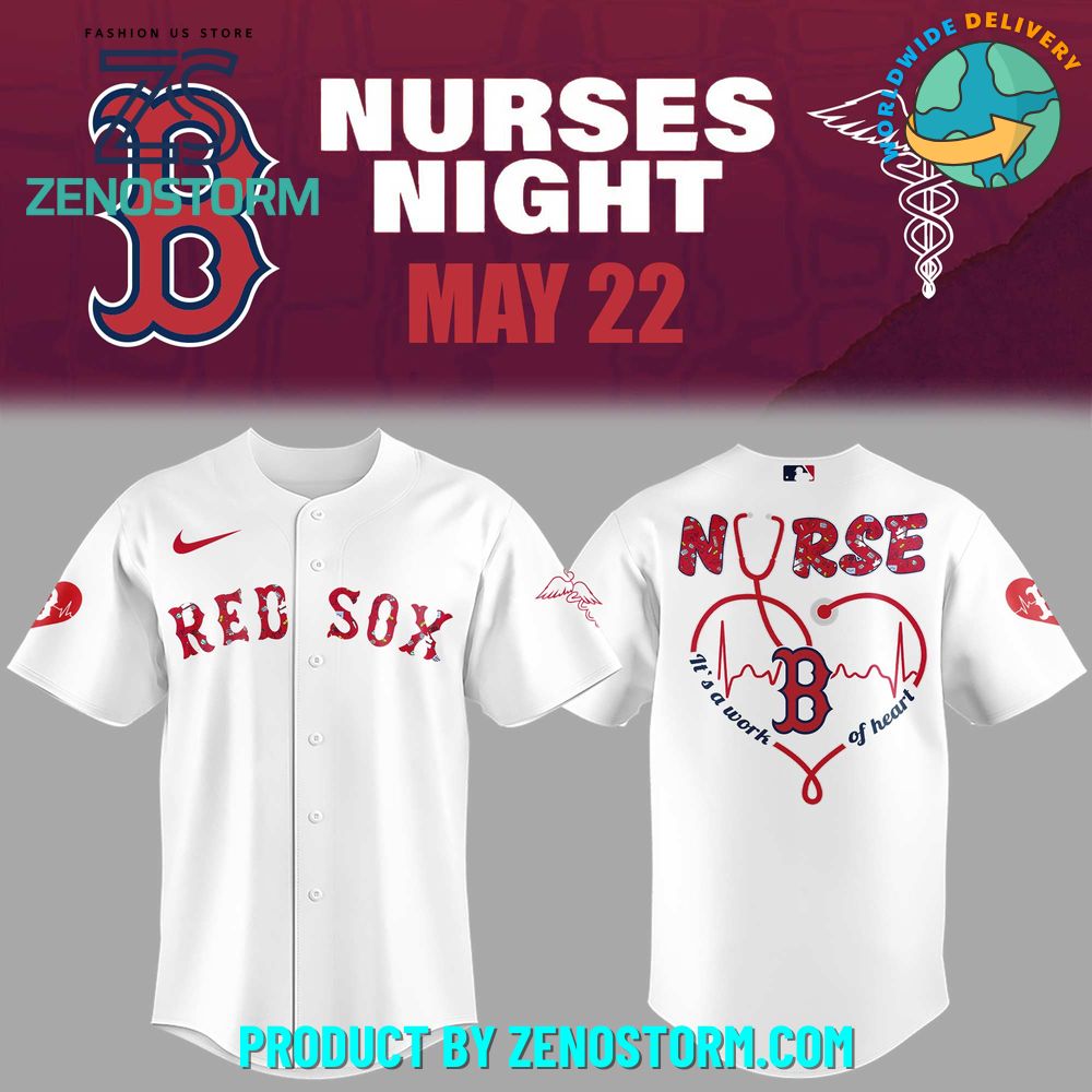 Boston Red Sox MLB x Nurses Night 2025 Jersey Boston Red Sox MLB x Nurses Night 2025 Jersey