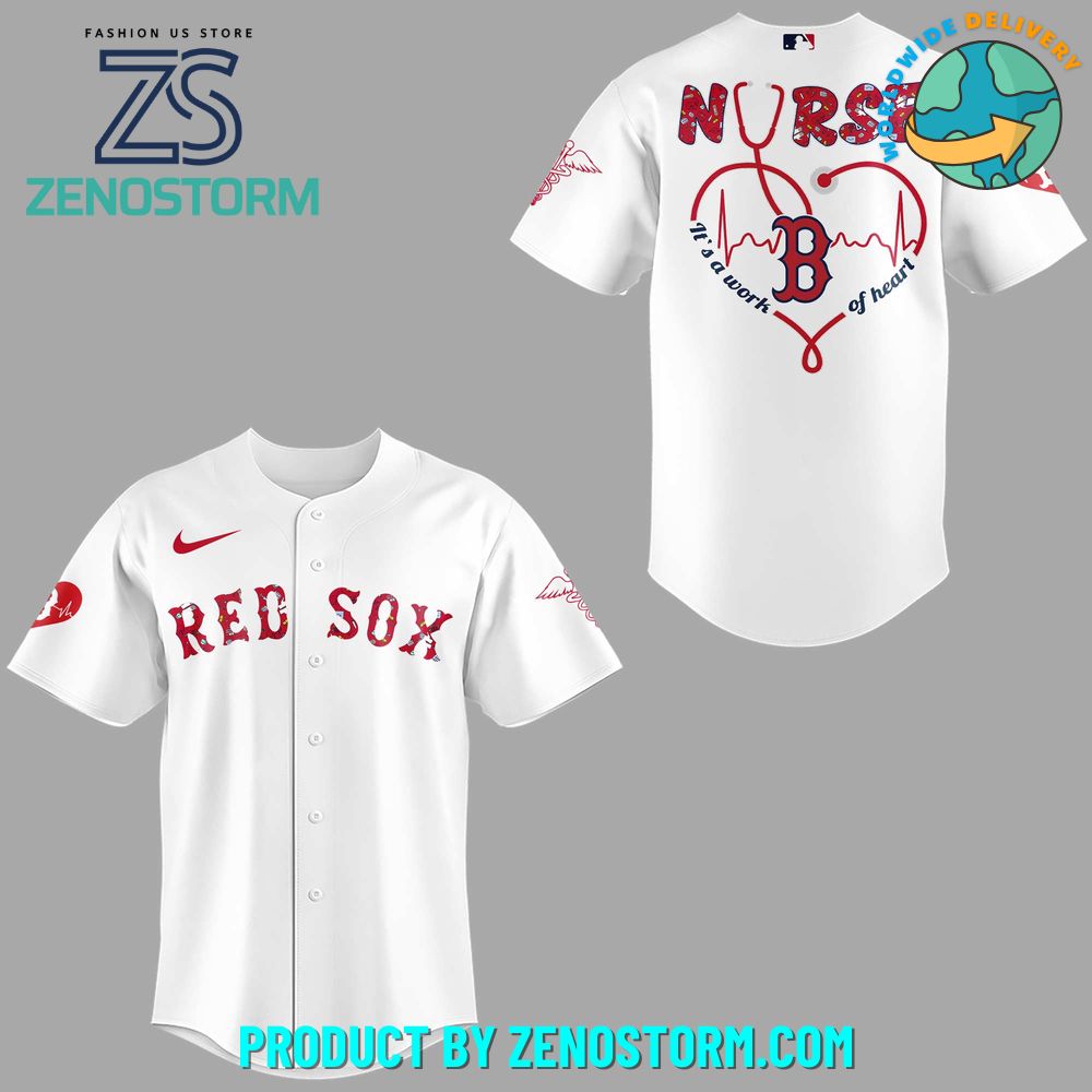 Boston Red Sox MLB x Nurses Night 2025 Jersey Boston Red Sox MLB x Nurses Night 2025 Jersey