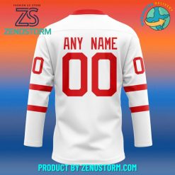 Boston University Terriers Mens Ice Hockey 2025 Frozen Four Hockey Jersey