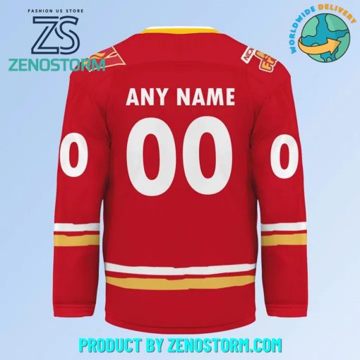Calgary Wranglers x Kid’s Friday 2025 Limited Hockey Jersey