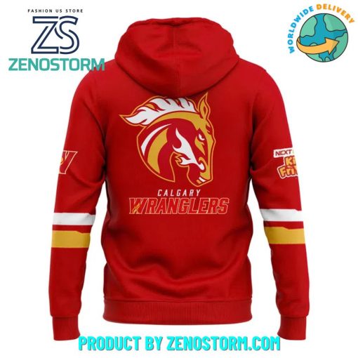 Calgary Wranglers x Kid’s Friday 2025 Limited Hoodie, Cap