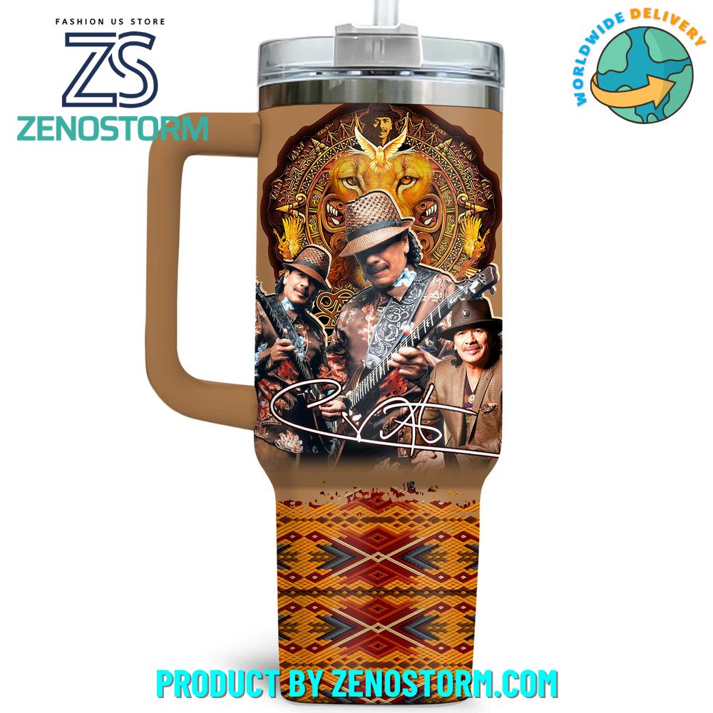 Carlos Santana Latin Rock Legend 2025 Stanley Tumbler Carlos Santana Latin Rock Legend 2025 Stanley Tumbler