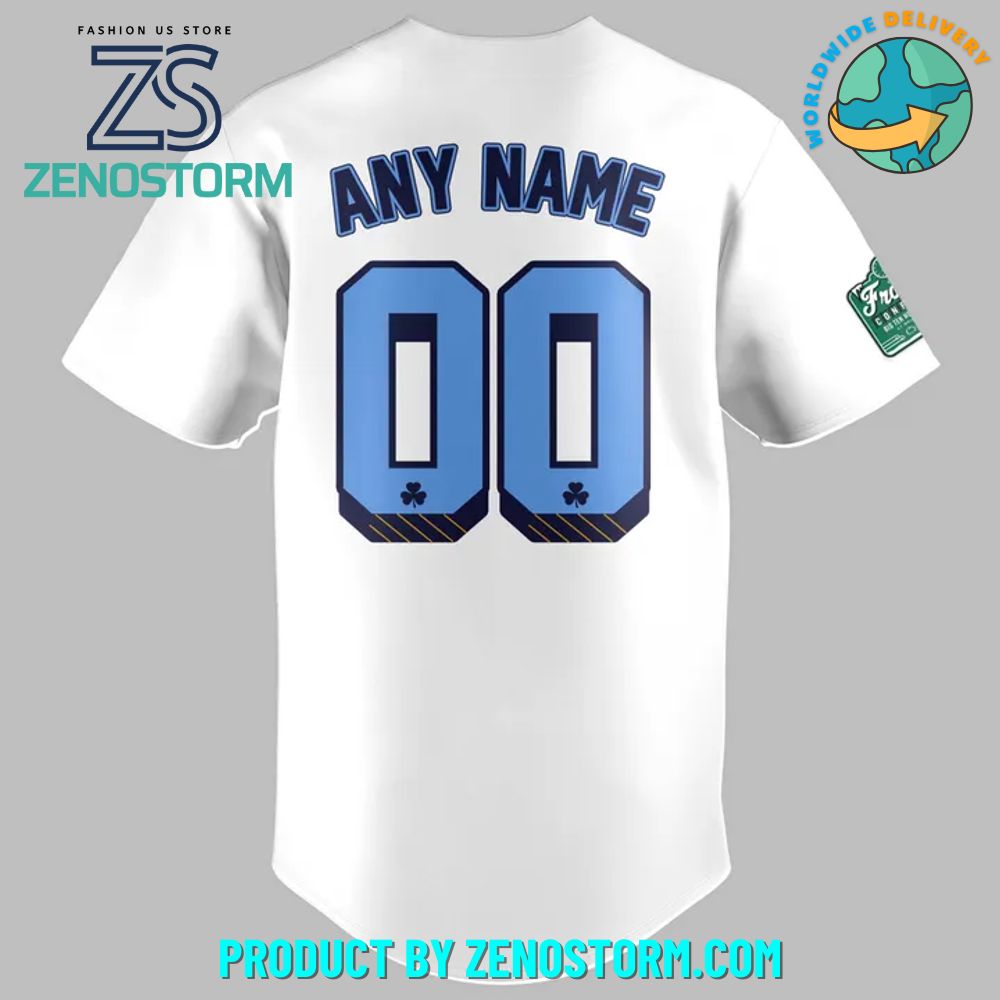 Chicago Cubs x Notre Dame Fighting Irish 2025 Personalized Baseball Jersey Chicago Cubs x Notre Dame Fighting Irish 2025 Personalized Baseball Jersey