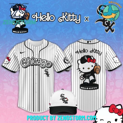 Chicago White Sox MLB x Hello Kitty Night Jersey 2025