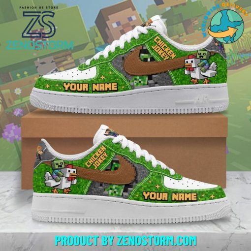 Chicken Jockey A Minecraft Movie Special Nike Air Force 1