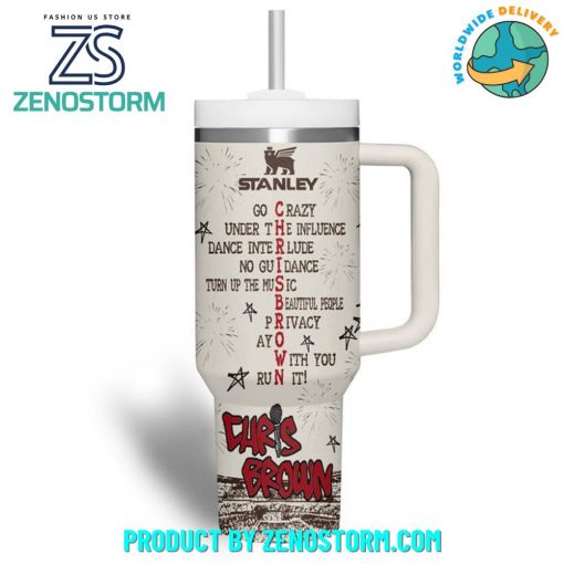 Chris Brown Breezy Bowl XX 2025 Special Stanley Tumbler