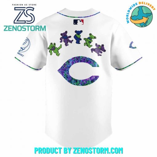 Cincinnati Reds MLB x Grateful Dead Night Jersey 2025