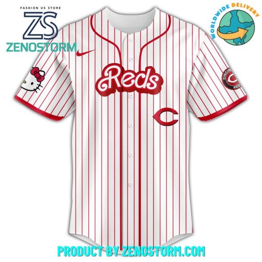 Cincinnati Reds MLB x Hello Kitty Night Jersey 2025