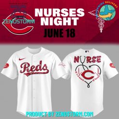 Cincinnati Reds MLB x Nurses Night 2025 Jersey