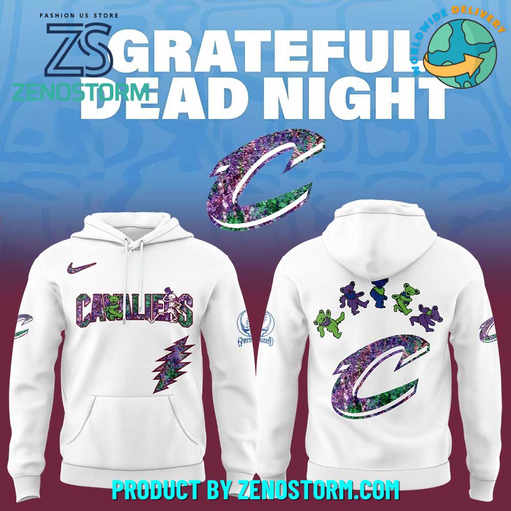 Cleveland Cavaliers NBA x Grateful Dead Night 2025 Hoodie Set Cleveland Cavaliers NBA x Grateful Dead Night 2025 Hoodie Set