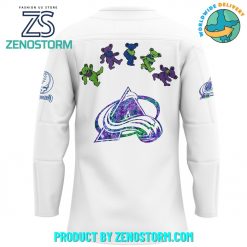 Colorado Avalanche NHL x Grateful Dead Night 2025 Jersey