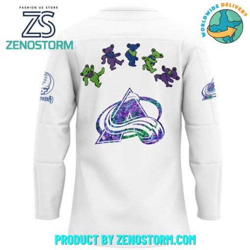 Colorado Avalanche NHL x Grateful Dead Night 2025 Jersey