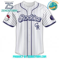 Colorado Rockies MLB x Hello Kitty Night Jersey 2025