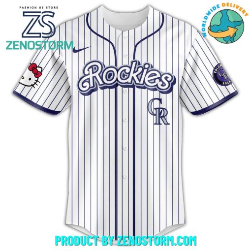 Colorado Rockies MLB x Hello Kitty Night Jersey 2025