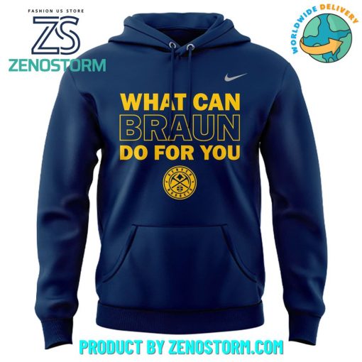 Denver Nuggets Christian Braun MIP Special Hoodie Set 2025
