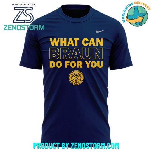 Denver Nuggets Christian Braun MIP Special Shirt 2025