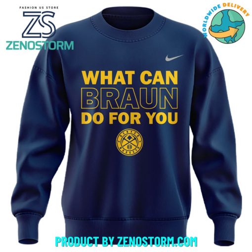 Denver Nuggets Christian Braun MIP Special Sweatshirt 2025