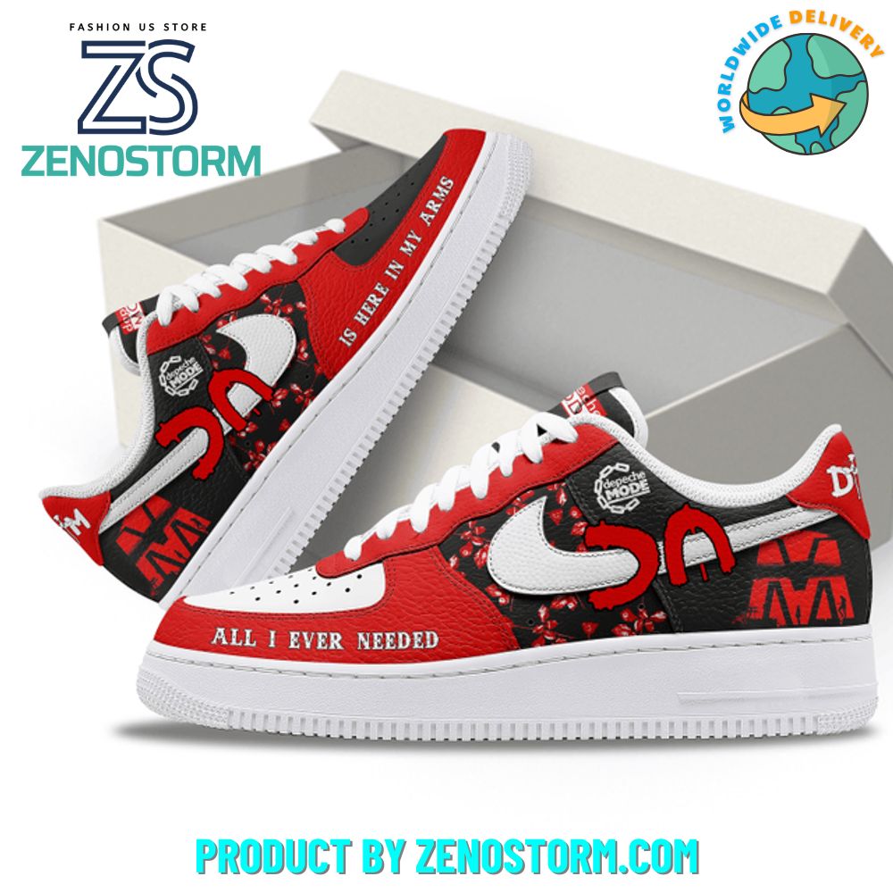 Depeche Mode All I Ever Needed Is Here In My Arms Nike Air Force 1 Depeche Mode All I Ever Needed Is Here In My Arms Nike Air Force 1