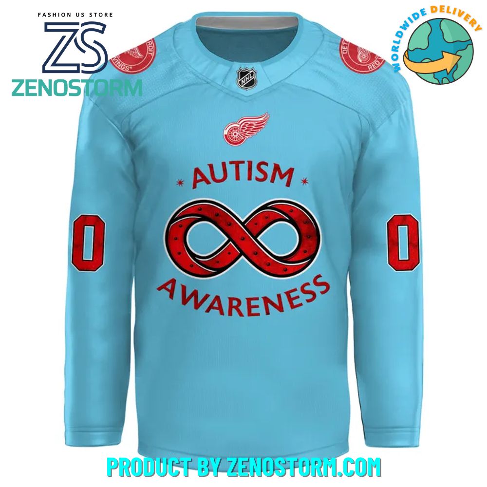 Detroit Red Wings NHL x Autism Awareness 2025 Hockey Jersey Detroit Red Wings NHL x Autism Awareness 2025 Hockey Jersey