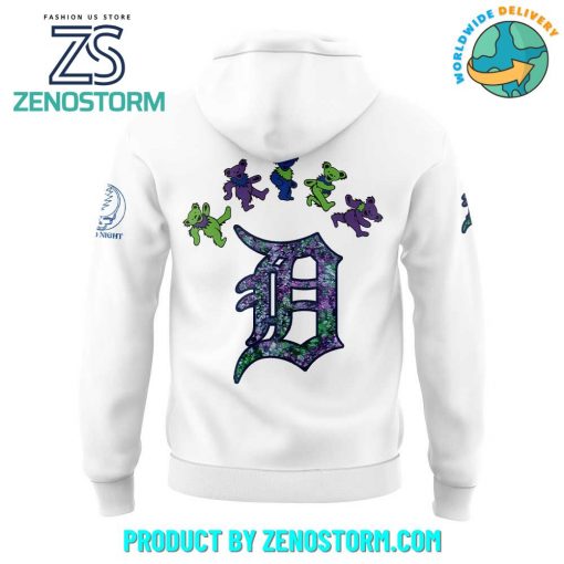 Detroit Tigers MLB x Grateful Dead Night Hoodie Set 2025