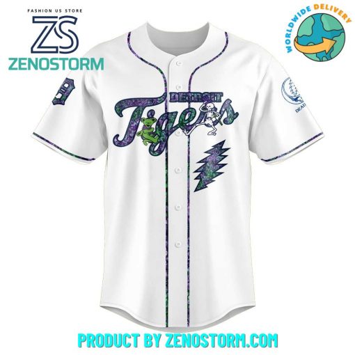 Detroit Tigers MLB x Grateful Dead Night Jersey