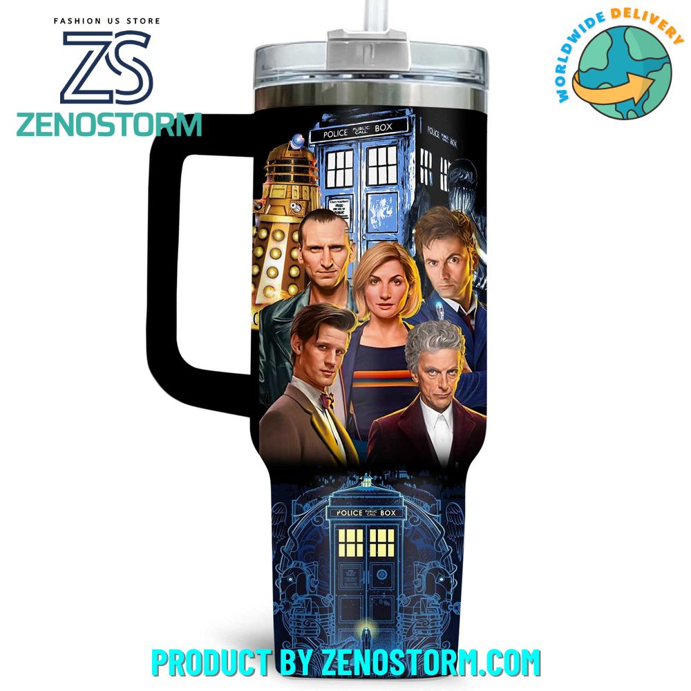 Doctor Who TV Series Universe-Saving 40oz Stanley Tumbler Doctor Who TV Series Universe-Saving 40oz Stanley Tumbler