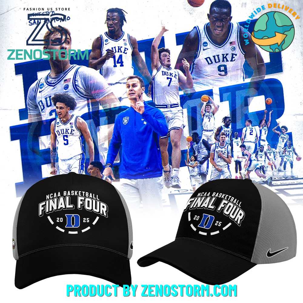Duke Blue Devils Men's Basketball NCAA Final Four 2025 Cap Duke Blue Devils Men's Basketball NCAA Final Four 2025 Cap