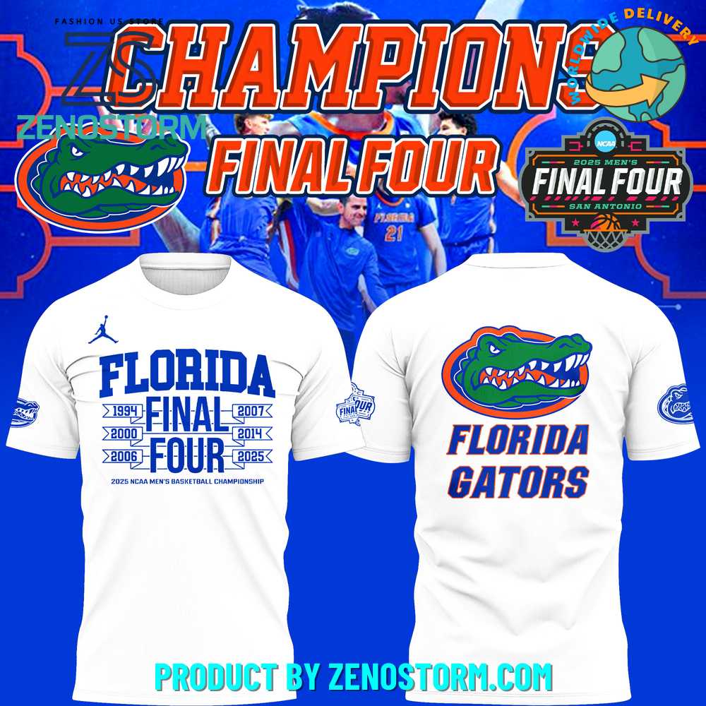 Florida Gators Final Four Men's Basketball Champions 2025 Shirt Florida Gators Final Four Men's Basketball Champions 2025 Shirt