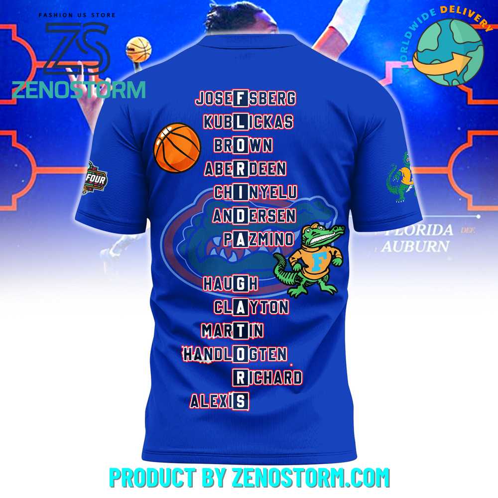 Florida Gators Men's Basketball Final Four 2025 Champions Shirt Florida Gators Men's Basketball Final Four 2025 Champions Shirt