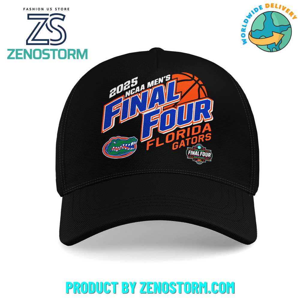 Florida Gators NCAA Men's Basketball Final Four National Champions 2025 Cap Florida Gators NCAA Men's Basketball Final Four National Champions 2025 Cap