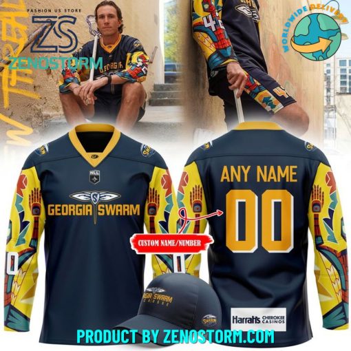 Georgia Swarm x 2025 MARVEL Super Hero Special Hockey Jersey