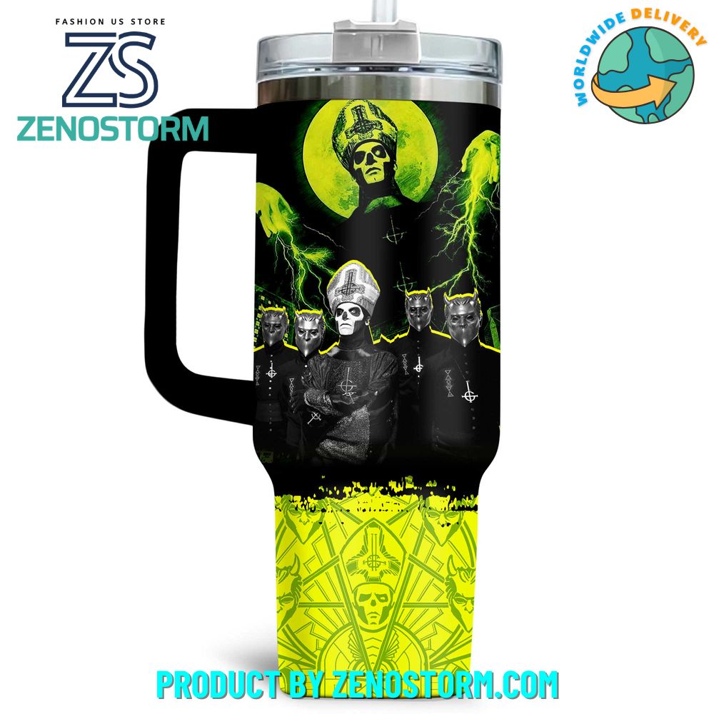 Ghost Band May The Force Be With You 40oz Stanley Tumbler Ghost Band May The Force Be With You 40oz Stanley Tumbler